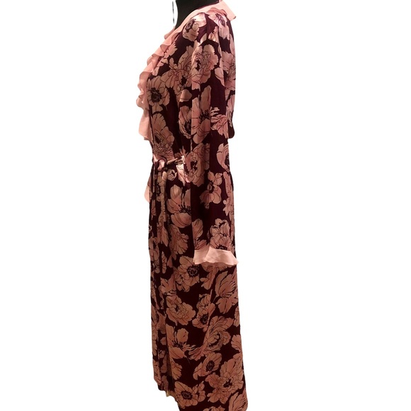 Sensara full length ruffled robe size medium - Picture 4 of 6